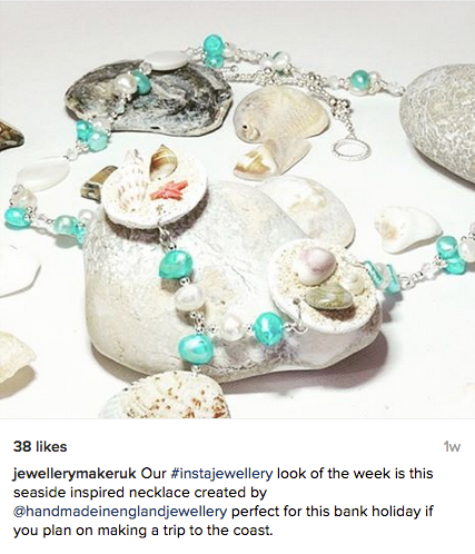 My Beside the Seaside Necklace is the #instajewellery Look of the Week!